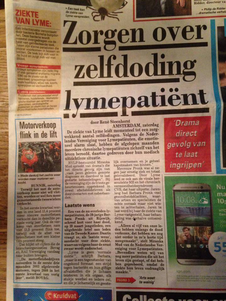 Lyme in De Telegraaf.jpg